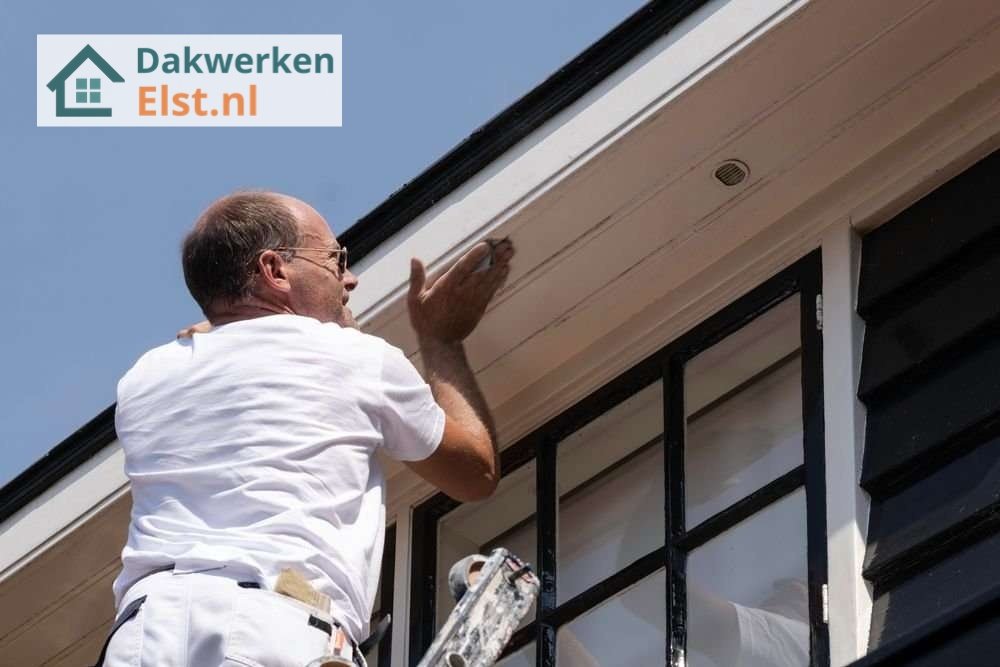 Dakgoot afwerken door onze dakdekker Dakgoot afwerken door onze dakdekker in Elst